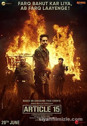 Article 15 2019 Filmi Türkçe Altyazılı Full izle